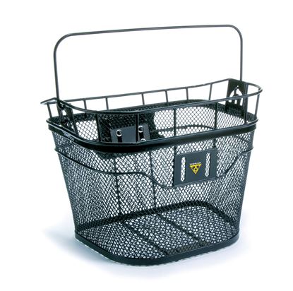 Picture of WIRE FRONT BASKET, BLACK  (TB2001)