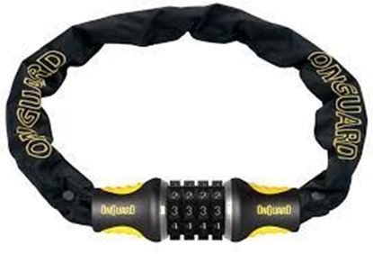 Picture of ONGUARD CHAIN LOCK COMBO (120CM X 4MM)