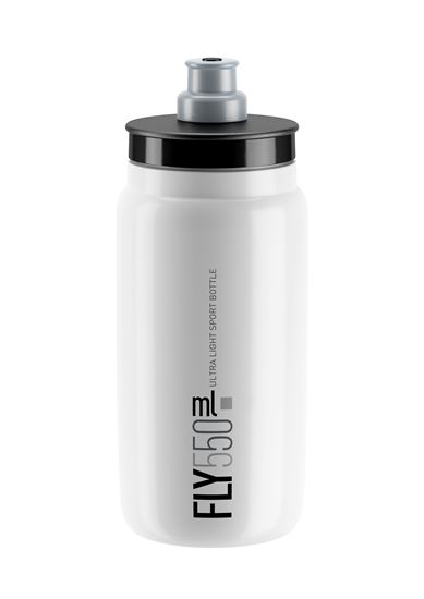 Picture of FLY WHITE grey logo 550 ml