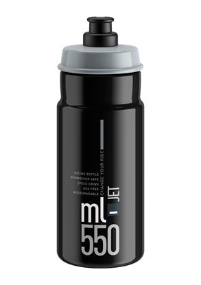 Picture of JET BLACK grey logo 550 ml