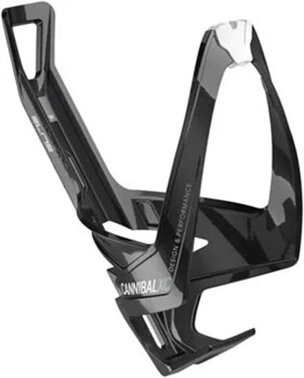 Elite-Cannibal-XC-Water-Bottle-Cage--Gloss-Black-White-Graphic-WC9162.webp
